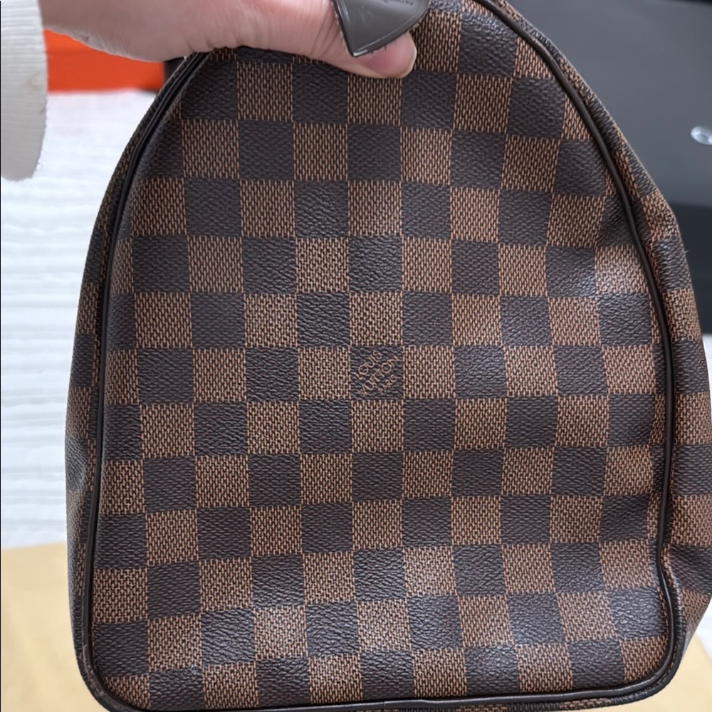 Louis Vuitton Dark Brown Checkered Duffel Bag - Picture 4 of 16